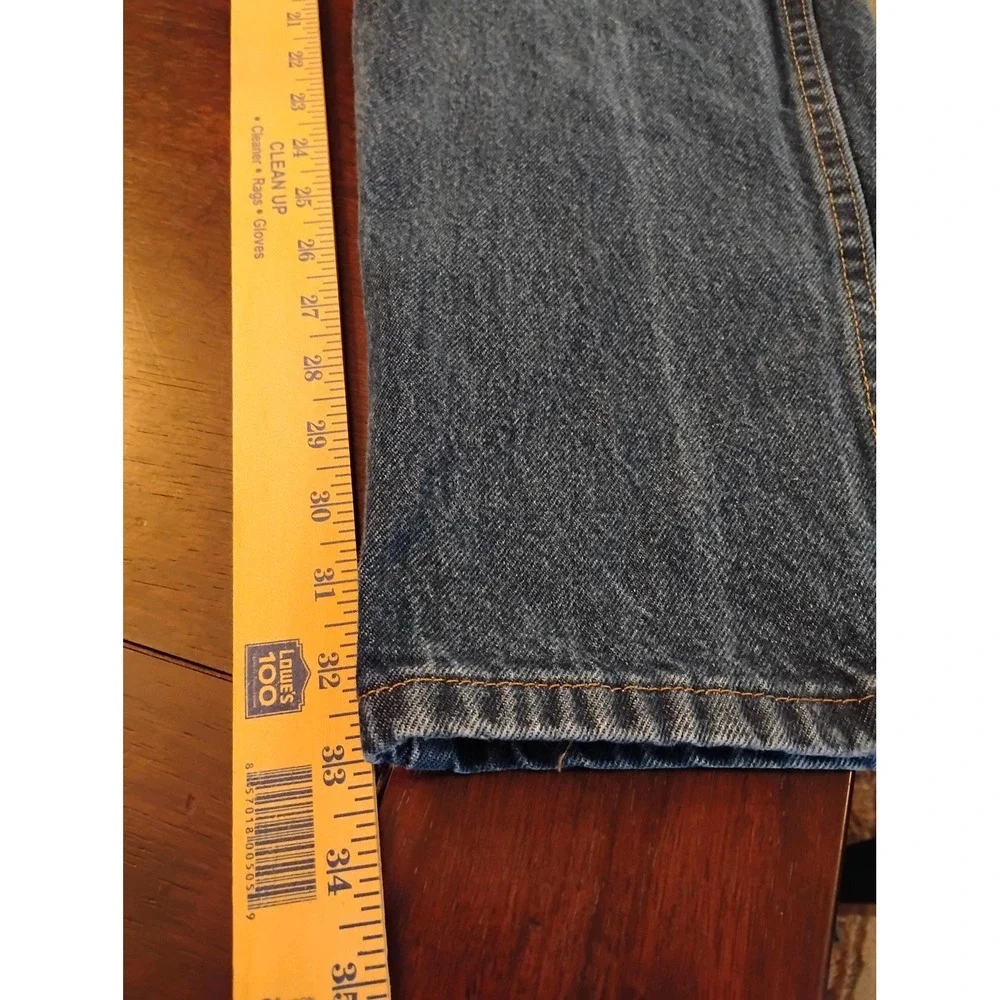 Rustler Regular Fit Straight Leg Jeans Mens 36x34 Medium Wash Denim 1087619PW